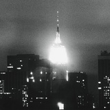 Cảnh đêm của thành phố New York