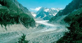 Sông băng trên dãy Alps