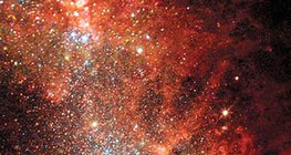 Những ngôi sao non trẻ trong một thiên hà lùn