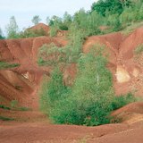 Bezárt bauxitbánya Nyirád mellett