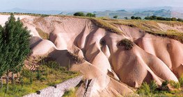 Xói mòn được tạo ra bởi những cơn mưa ở khu vực miền Trung Anatolia (Thổ Nhĩ Kỳ)