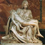 Michelangelo: Pietà (1498-1499, đá cẩm thạch)