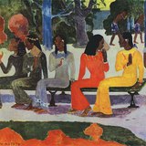 Paul Gauguin: Chúng ta sẽ không đi đến thị trường ngày hôm nay (1892, chủ nghĩa hậu ấn tượng)