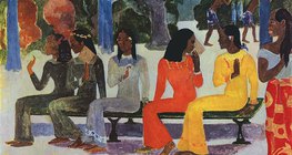 Paul Gauguin: Chúng ta sẽ không đi đến thị trường ngày hôm nay (1892, chủ nghĩa hậu ấn tượng)