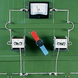 Tạo ra dòng điện xoay chiều bằng cách quay một nam châm và cuộn dây cố định - Đo dòng điện cảm ứng bằng ampe kế