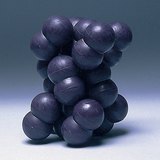 Sự sắp xếp các phân tử trong tinh thể iốt