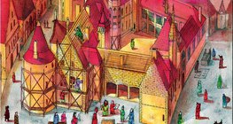 Nhà của một công dân giàu có (Bourges, giữa thế kỷ 15, Gothic)