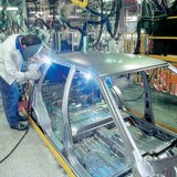 Hội trường nhà máy của nhà máy Suzuki Hungary