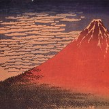 Katsushika Hokusai: Gió tốt, Buổi sáng trong lành (khoảng năm 1830)