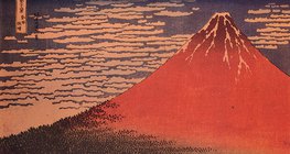 Katsushika Hokusai: Gió tốt, Buổi sáng trong lành (khoảng năm 1830)