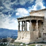 Hiên nhà Caryatid của Erechtheion trên Acland