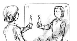 Phản xạ từ gương máy bay