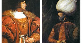 Louis II của Hungary và Sultan Ottoman Suleiman Đại đế
