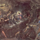 Jacopo Tintoretto - Bữa ăn tối cuối cùng (1592-1594, Chủ nghĩa phong tục)