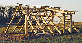 Xây dựng một ngôi nhà hố - Bước 1