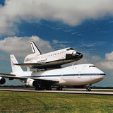 Space Shuttle Endeavour on a Shuttle Carrier Aircraft
