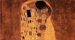 Gustav Klimt: Nụ hôn (1907-1908, Art Nouveau)