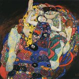 Gustav Klimt: Trinh nữ (1913, Art Nouveau)