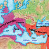 A Római Birodalom kettészakadása