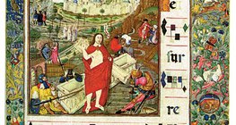 Hình ảnh của một ký hiệu thánh ca Gregorian