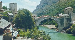 Mostar và cây cầu cổ nổi tiếng, Bosnia và Herzegovina