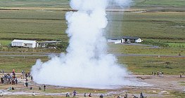 Mạch nước phun ở Iceland