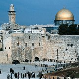 Núi Đền và Bức tường than khóc ở Jerusalem