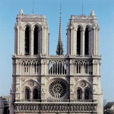Đức Mẹ Paris (1163-1250, theo phong cách Gothic)