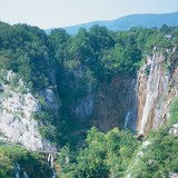 Thác nước của Plitvice Lakes , Croatia