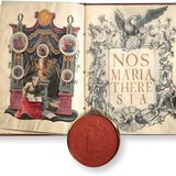 Một bản sao của sắc lệnh của Maria Theresa 'Ratio Educationis', quy định các vấn đề giáo dục