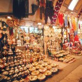 Tại Grand Bazaar ở Istanbul
