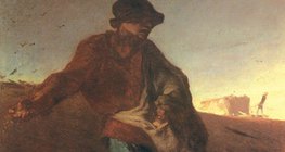 Millet: The Sower (1850, Chủ nghĩa hiện thực)