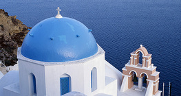 Nhà thờ ở Santorini
