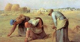 Millet: The Gleaners (1857-1859, Chủ nghĩa hiện thực)