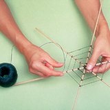 Tạo mạng nhện - bước 2