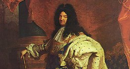 Rigaud: Louis XIV trong áo choàng đăng quang (1701, Baroque)