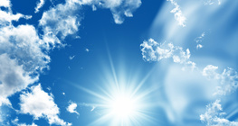 Những đám mây trên bầu trời