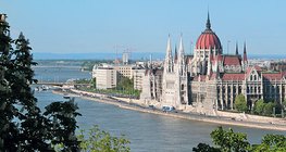 Quang cảnh tòa nhà Quốc hội Hungary