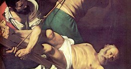 Caravaggio: Sự đóng đinh của Thánh Peter (1601, Baroque)