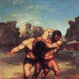Gustave Courbet: The Wrestlers (1853, Chủ nghĩa hiện thực)