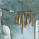 Cuộc sống của một con chuột nhà trong phòng đựng thức ăn và hầm