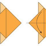 Làm chim từ giấy màu