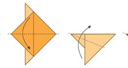 Làm chim từ giấy màu