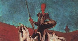 Daumier - Don Quixote (1865 trừ1870, Chủ nghĩa hiện thực)