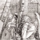 Albrecht Dürer's Melencolia I có quảng trường ma thuật nổi tiếng của ông