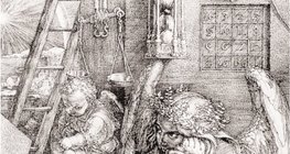 Albrecht Dürer's Melencolia I có quảng trường ma thuật nổi tiếng của ông