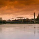 Sông Tisza ở Szeged, Hungary