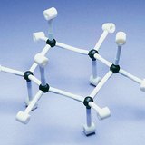 Mô hình cây gậy của một phân tử cyclohexane