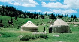 Yurts ở Mông Cổ