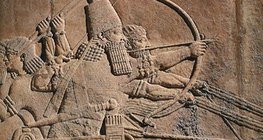 Sư tử săn Ashurbanipal (Nineveh, Mesopotamia, 650 trước Công nguyên)